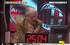 Tiziano Crudeli commenta Arsenal Milan 3-0,arsenal milan 3-0,arsenal milan tiziano crudeli,arsenal milan commento crudeli 06-03-2012,champions arsenal milan 3-0 tiziano crudeli video,tiziano crudeli